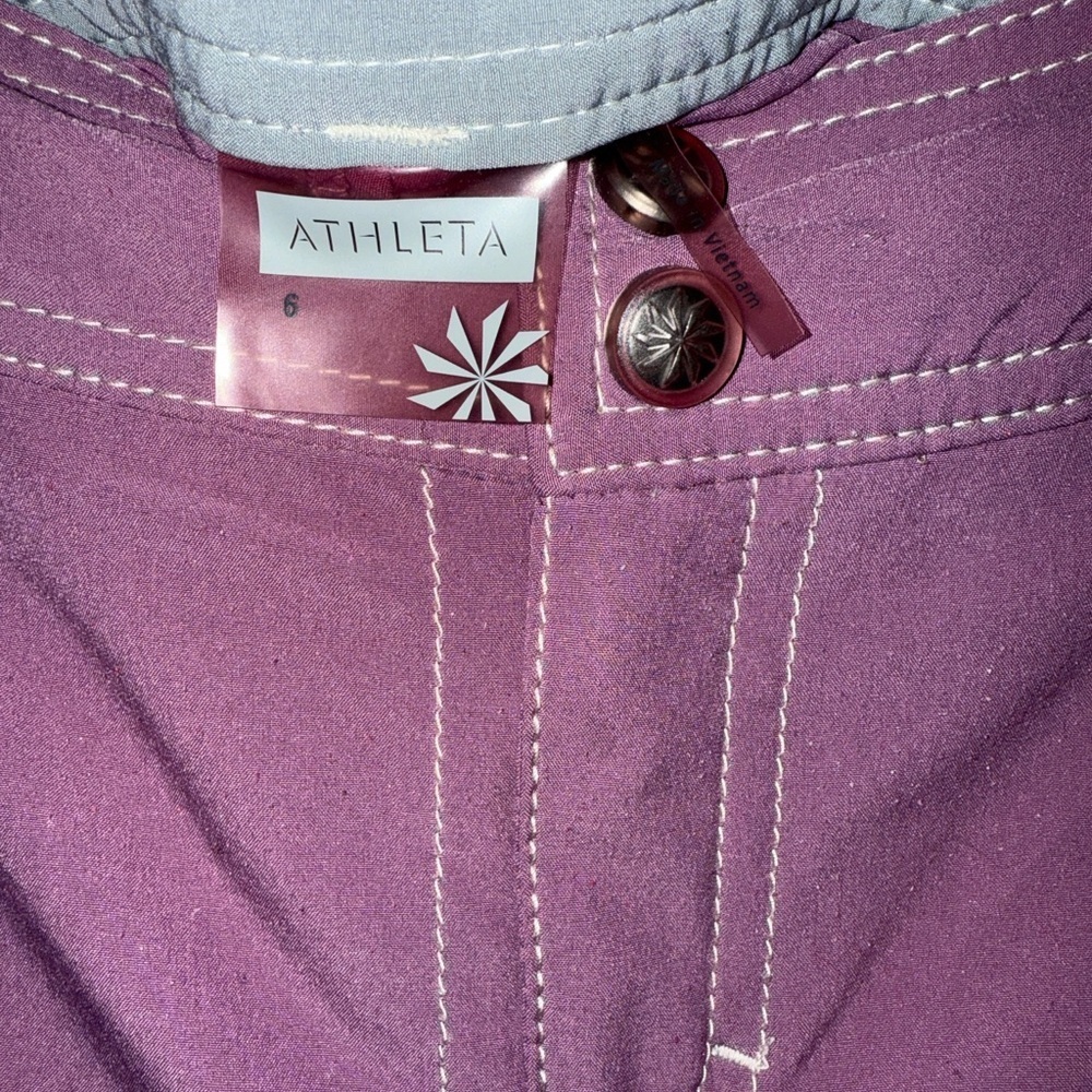 Athleta Elegant A-Line Skirt in Plum Size 6 - Picture 2 of 11